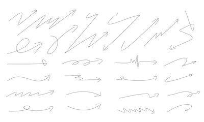 矢印の装飾アイコンセット