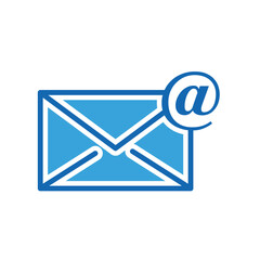 e mail, envelope icon color vector illustration design logo template flat style trendy collection