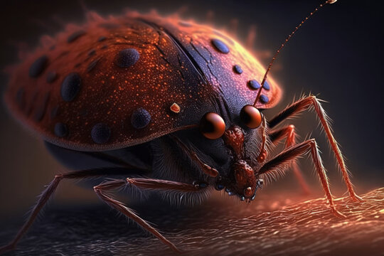 a bedbug. Generative AI