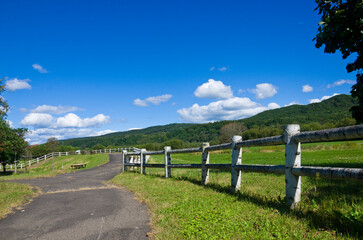 Fototapeta na wymiar Kushiro Shitsugen national park in Hokkaido prefecture, Japan.