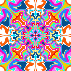 Fototapeta na wymiar Psychedelic background pattern illustration vector editable