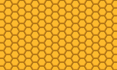 Seamless background in the form of beehives. Honeycombs