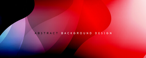 Trendy simple fluid color gradient abstract background with dynamic wave line effect. Vector Illustration For Wallpaper, Banner, Background, Card, Book Illustration, landing page