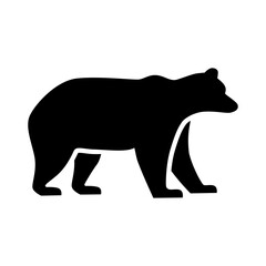 black bear vector logo