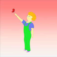 child playing with a toy