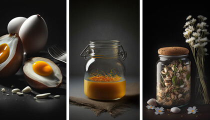 Organic Vegetables, Produce and Food, Generative AI