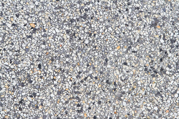 Gray stone gravel floor texture background