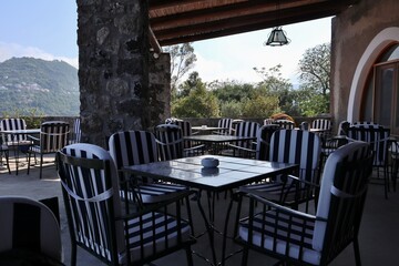 Ischia Ponte -Tavolini del Bar Il Terrazzo