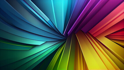 3D Colorful Background