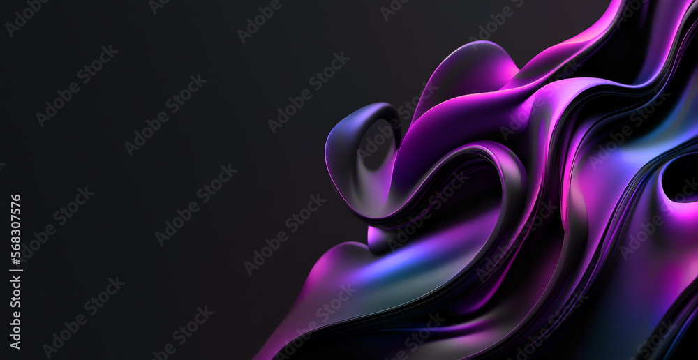 Wall mural abstract 3d background - Wall murals
