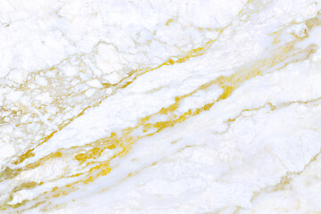 Golden white marble texture background for design