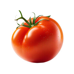tomato (vegetable ingredient) isolated on transparent background cutout