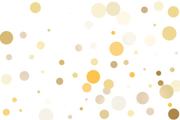 Gold glitter confetti, great design for any purpose. Party decor.