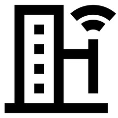 home internet line icon