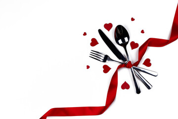 Romantic dinner concept