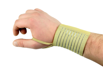 wrist bandage, arm fixation during stretching, extension or injury