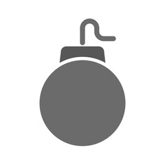 Bomb and weapon icon. Vector.