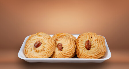 Traditional Persian Cookies with Almonds