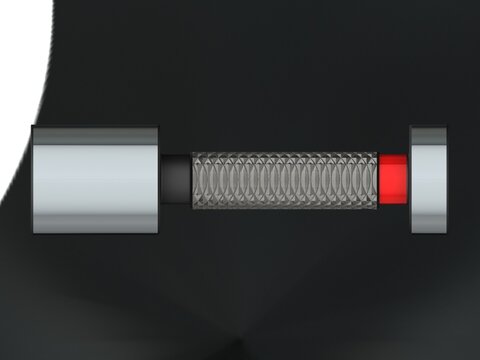 Cylindrical Type Plug Gauge (Large Size) 3D Rendering