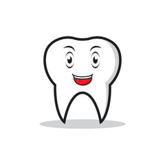 Dental smile logo template vector icon