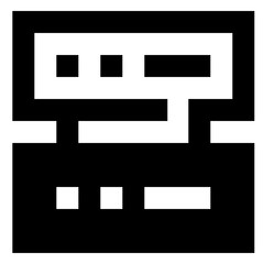 server glyph icon