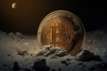 The Moon Awaits: Bitcoin's Journey with Generative AI