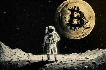 Bitcoin Soars to the Moon with the Help of Generative AI