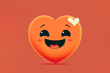 adorable smiling heart