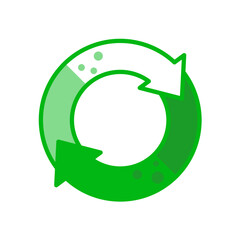 Circular arrows - vector icon
