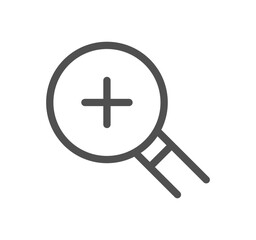 Calculation and accounting related icon outline and linear vector.