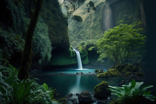 East Java's Pacitan is a secret paradise. Generative AI