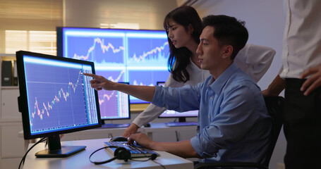 Stock market analyst