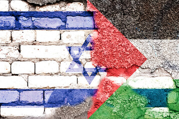palestine israel flag The Israeli–Palestinian conflict is one of the world's most enduring...