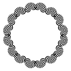 frames in vintage style with elements of ornament, art, pattern, background, texture