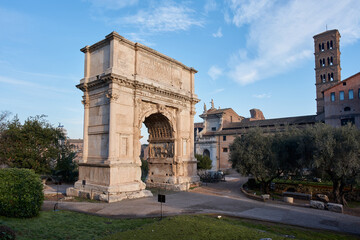 Arch Of Titus (Arco di Tito) at the Roman Forum, Rome
