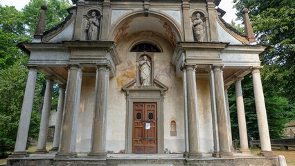 Sacro Monte di Orta in Italien