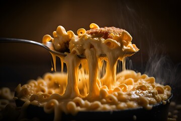 Homemade mac and cheese