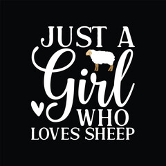 Cute Sheep Art For Sheep Lover