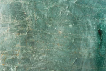 Poster Quartzite emerald green quartzite stone texture, photo of slab. Soft clasic light matt Italian material pattern for 3d exterior home decoration, floor and ceramic wall tiles surface. Stone wallpaper. © Dmytro Synelnychenko