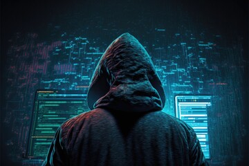 cybersecurity vulnerability hacker generative ai digital world technology.