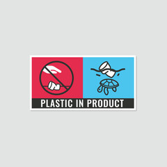 Plastic In Product. Cups for beverages.