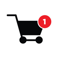 Trolley icon vector on trendy design