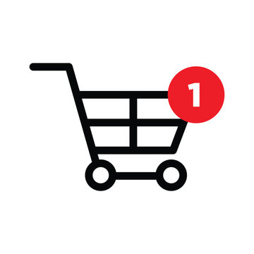 Trolley icon vector on trendy design