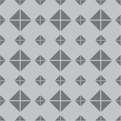 Tile grey vector pattern for seamless decoration wallpaper