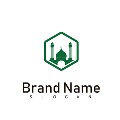 mosque islam muslim arabic logo
