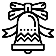 bell line icon style