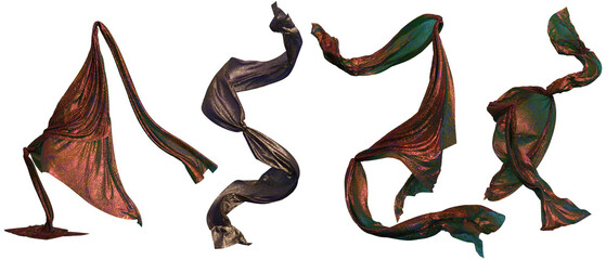 flying fabric, drape, clothing  satin, silk, velvet