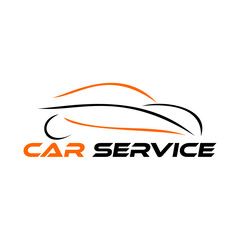 Automotive car logo design vector template.