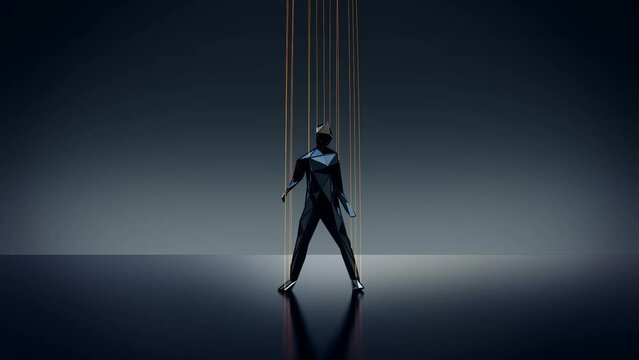 Party Dancer 3D Animation With Alpha Video