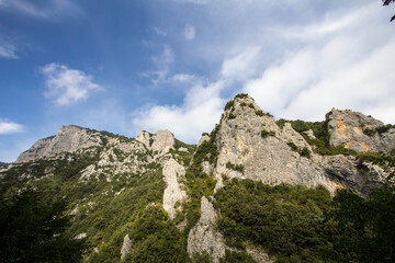The peaks of Mount Olympus